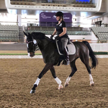 Wonky Wows for Bert at Al Shaqab CPEDI3*