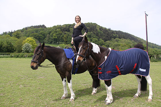 Rosie Howard and Galloping Acrobatics Join Team HorseHage & Mollichaff.