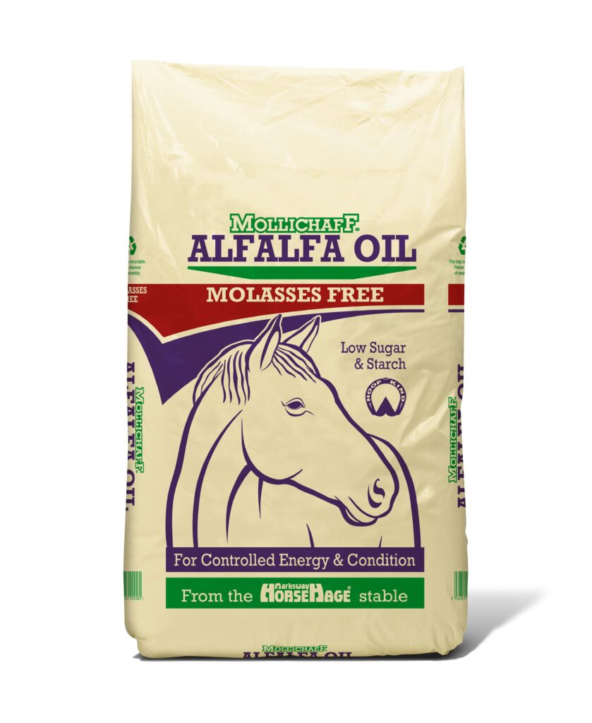 What is Mollichaff Alfalfa Oil and what benefits does it offer?